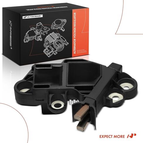 A-Premium Alternator Voltage Regulator Compatible with Volkswagen Passat 2006-2008, CC 2009-2011, 3.6L, 14.3V B-Circuit 14.5 Vset in Kuwait