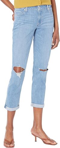 PAIGE Women's Brigitte Mid Rise Boyfriend Jeans in Saudi Arabia