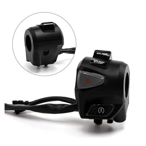 Motorcycle 7/8" 22mm Handle Bar Switch Horn Turn Signal Lights Headlight Electric Start Handlebar Controller Switch in Kuwait