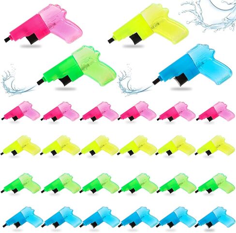 FOIMAS 24 Pack Mini Water Guns,Colorful Squirt Water Gun Soaker for Kids Summer Pool Beach Water Battle Activities Outdoor in Kuwait