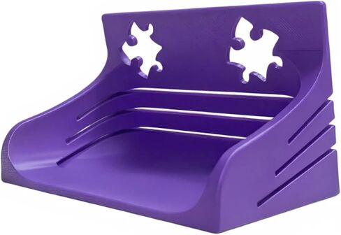 LXLO All-in-One Jigsaw Puzzle Box Stand and Puzzle Poster Holder Accessory for All Puzzle Lovers - Purple in Kuwait