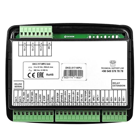 DKG317 DKG-317 Manual & Remote Start Unit CANBUS and MPU Controller in Kuwait