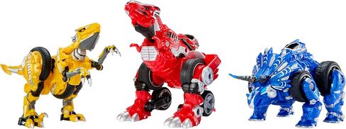 Evolver Cobalt Transforming Dinosaur to Vehicle Toy, 2-in-1 Dino Figure with Multi-Step Conversion, Kids, Boys, Girls, Ages 6+ in Kuwait