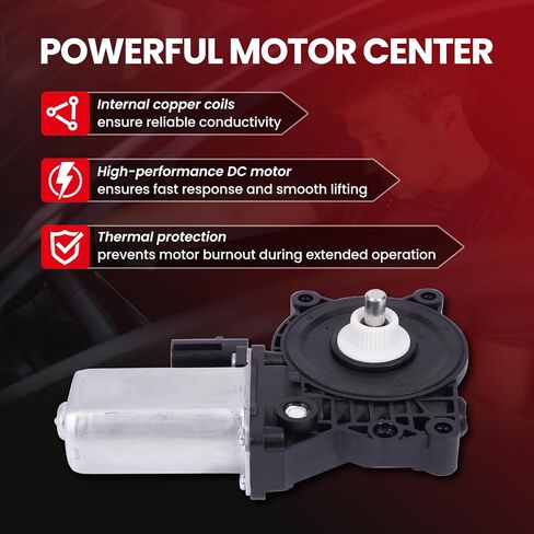 MOCA 4X Front & Rear Power Window Motors fits for Chevrolet 2016 Cruze Limited - Front & Rear Side, 2012/4/26-2015 Cruze - from 4/26/12, Front & Rear Side in Kuwait
