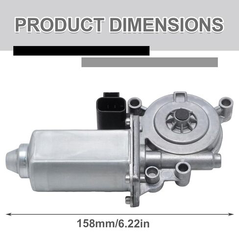 VIKKSAER 2505422C91 جانب الراكب الأيمن لمحرك نافذة الطاقة، بديل للشاحنة الدولية 4400 7 طن 11 طن 2004، بديل لسيارة Chevy Express 2003-2007، يستبدل 2505422C91 in Kuwait