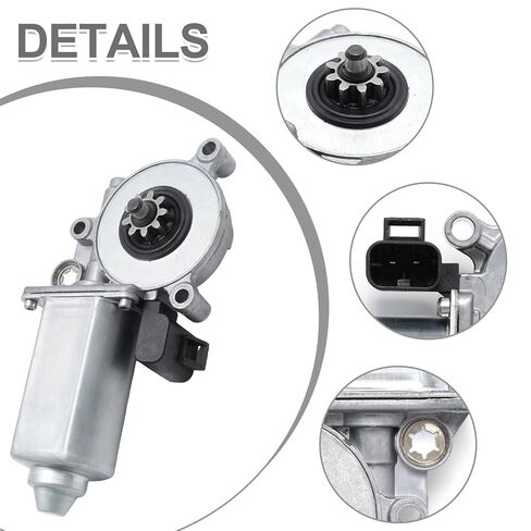 VIKKSAER 2505422C91 جانب الراكب الأيمن لمحرك نافذة الطاقة، بديل للشاحنة الدولية 4400 7 طن 11 طن 2004، بديل لسيارة Chevy Express 2003-2007، يستبدل 2505422C91 in Kuwait