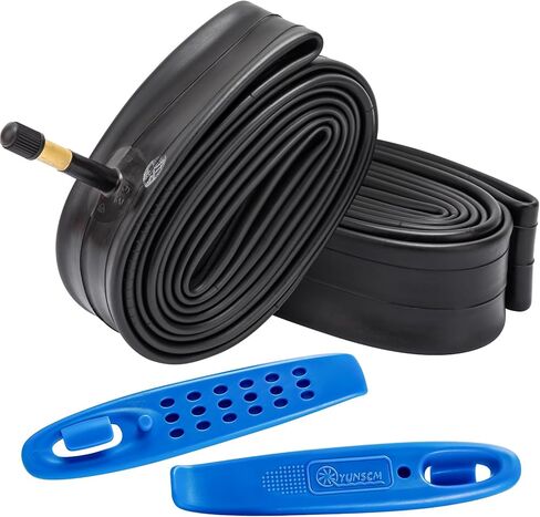 2-PCS 700C Bike Tubes 700x35C 700x36C 700x38C 700x40C 700x42C 700x43C Bicycle Tubes AV48mm Schrader Valve Premium Butyl Rubber Inner Tube Compatible with 700x35C/36C/38C/40C/42C/43C Bike Tire Tubes in Saudi Arabia