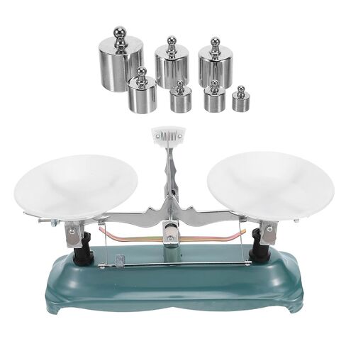 Laboratory Balance Scale 500g/0.5g Double Pan Tray with Weights Mechanical Beam Balance for Physics Teaching Science Lab Classroom Use in Kuwait