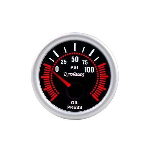 2" 52mm Lens Boost Gauge bar psi Vacuum Water Temp Oil Temp Oil Press Voltmeter Fuel Level Tachometer RPM Gauge(Voltmeter) in Kuwait