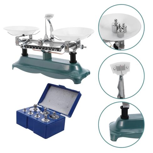 MAGICLULU Double Pan Mechanical Balance Scale 500g/0.5g Portable Laboratory Scale Teaching Tool for Chemistry and Physics Experiments in Kuwait