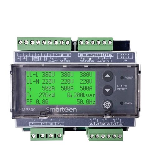 HMP300 powerintegrated protectionmodule andisused forcollecting Generator-Set Data Voltage, Current, Power in Kuwait