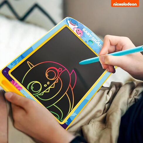لولي بوب - تابلت رسم للأطفال - لوحة رسومات الشعار المبتكرة LCD بألوان قوس قزح من بيبي شارك +3 مع قلم، لوحة رسم للأطفال للسفر - تابلت كتابة ملون، لعبة تعليمية إلكترونية تعليمية in Kuwait