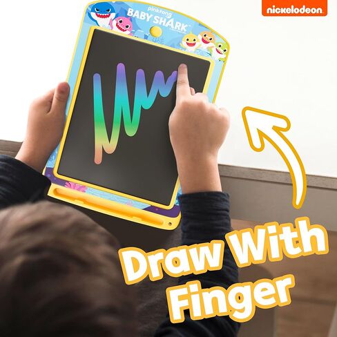 لولي بوب - تابلت رسم للأطفال - لوحة رسومات الشعار المبتكرة LCD بألوان قوس قزح من بيبي شارك +3 مع قلم، لوحة رسم للأطفال للسفر - تابلت كتابة ملون، لعبة تعليمية إلكترونية تعليمية in Kuwait