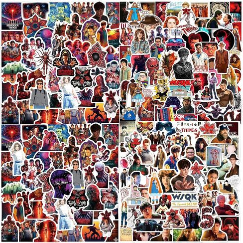 300Pack Stickers, Premium Vinyl Waterproof Decals for Laptop, Phone, Water Bottle, Journal - Collectible Art Stickers for Fans, Teens, Kids (Various New Designs) in Kuwait