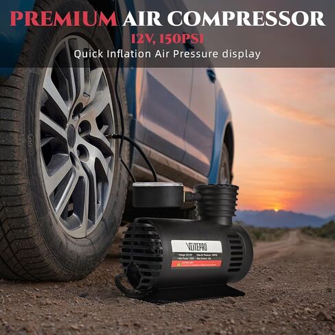 Roadside Emergency Car Kit for Vehicles, Car Emergency Kit with Jumper Cables, Air Compressor, First Aid Kit, Car Safety Tool Kits, Road Trip Assistance for Men, Women, New Driver Gifts in Kuwait