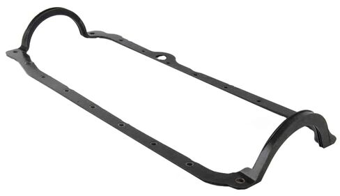 JEGS One-Piece Oil Pan Gasket | Fits 1986-1999 Small Block Chevy Engines | Washable & Reusable in Kuwait