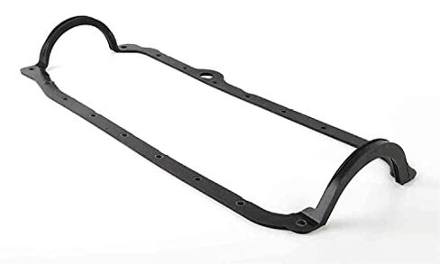 JEGS One-Piece Oil Pan Gasket | Fits 1986-1999 Small Block Chevy Engines | Washable & Reusable in Kuwait