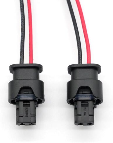2x Fuel Injector Wiring Connector Pigtail Plug Socket 7543312-02 Compatible with MINI Audi Porsche in Kuwait