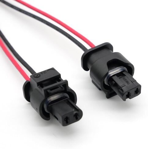 2x Fuel Injector Wiring Connector Pigtail Plug Socket 7543312-02 Compatible with MINI Audi Porsche in Kuwait