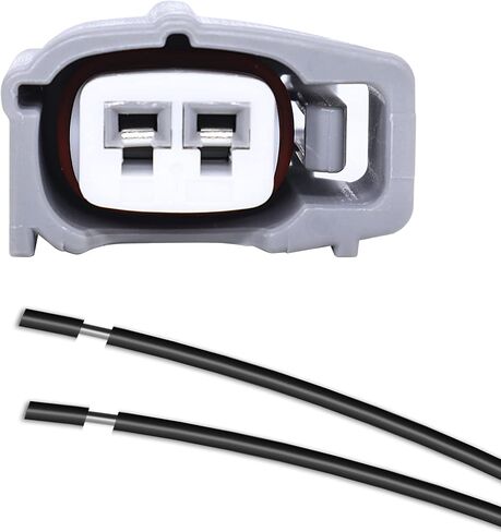 HiSport 23250-22020 Fuel Injector Connectors Socket Plugs with Pigtail Harness Wires EV1, EV6, EV14, Compatible with Toyota 6 PCS Replace 23250-22070 16AWG in Kuwait