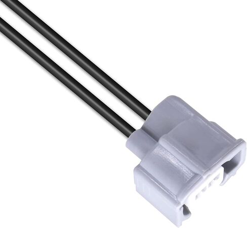 HiSport 23250-22020 Fuel Injector Connectors Socket Plugs with Pigtail Harness Wires EV1, EV6, EV14, Compatible with Toyota 6 PCS Replace 23250-22070 16AWG in Kuwait