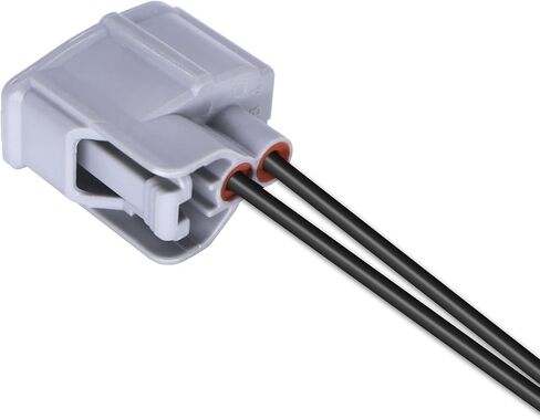 HiSport 23250-22020 Fuel Injector Connectors Socket Plugs with Pigtail Harness Wires EV1, EV6, EV14, Compatible with Toyota 6 PCS Replace 23250-22070 16AWG in Kuwait