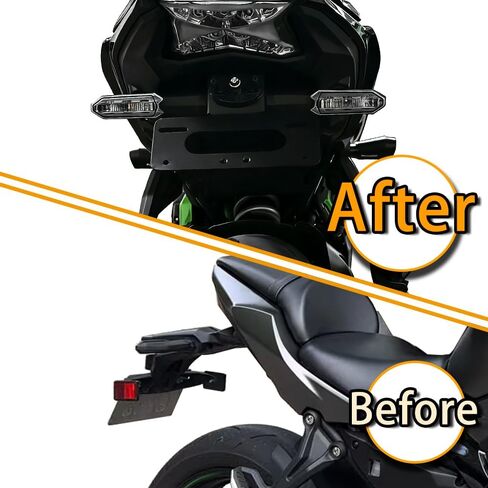 Fender Eliminator Bracket Tail Tidy Fit for Z650 17-26/ABS 19-25, Ninja 650 17-26/ABS 17-26/KRT 22-25/KRT ABS 22-25 in Kuwait