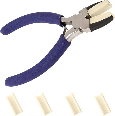 Pliers For Jewelry Making, With 4 Pcs Collet Jewelrys Making Tools For Wire Cutting, Wrapping, Straightening, Shaping, Crimping(Blue) in Kuwait