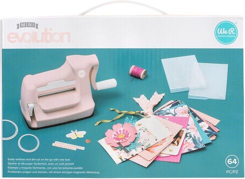 Mini Evolution Die Cut Machine Kit-Pink in Kuwait