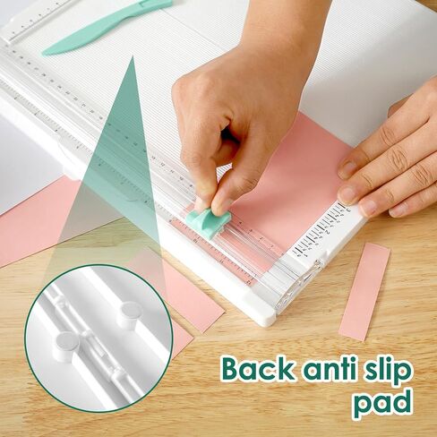12 x 12inch Paper Trimmer Cutter Score Board, Scoring Tool with Paper Folding for Making Scrapbooking, Cards, Envelope, Coupons and Photo in Kuwait