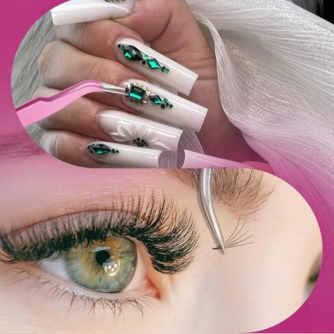 HJZHII 5 Pcs Curved Craft Tweezers, Stainless Steel Precision Tweezers Multipurpose Curved Tip Tweezer for Intricate Projects Eyelash Extension Scrapbooking Cardmaking Stickers Dried Flowers in Kuwait
