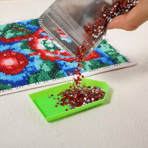 Elegaperma 100pcs Diamond Art Bags for Beads, Diamond Art Beads Storage Bags, Reusable Zipper for DIY Gem & Bead, Craft Supplies Storages Accessories in Kuwait