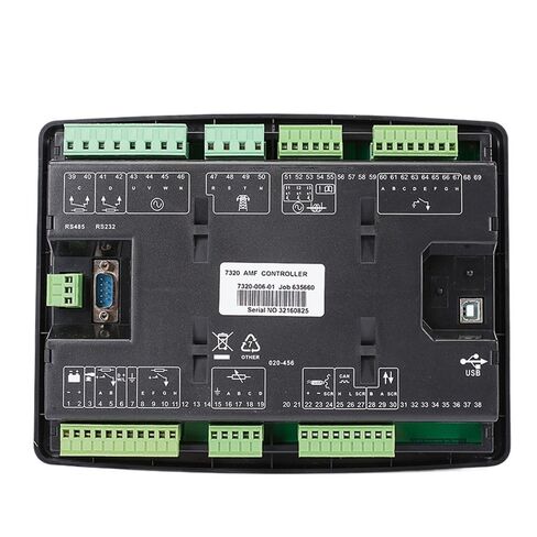 7320 AMF Replace DSE7320 Generator Controller AMF Auto Start Mains (Utility) Failure Control Module Supply Software in Kuwait