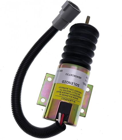 الملف اللولبي لإيقاف الوقود، 12 فولت، P613-A1V12 2001ES-12E2U1، متوافق مع جزء استبدال خنق المحرك in Kuwait