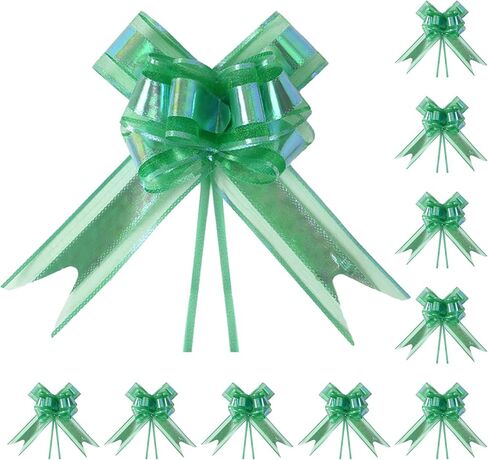24PCS Navy Blue Pull Bows for Gift Wrapping, 6" Large Pre-Tied Decorative Bows for Christmas, Wedding, Birthday, Party Decorations, Reusable Instant Floral Decors for Gifts, Bouquets,Baskets in Kuwait