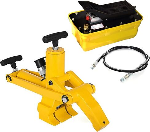 Tire Bead Breaker, 10000PSI Hydraulic Bead Breaker with Hydraulic Foot Pump and Air Hose, Heavy Duty Tire Changer Repair Tool in Kuwait