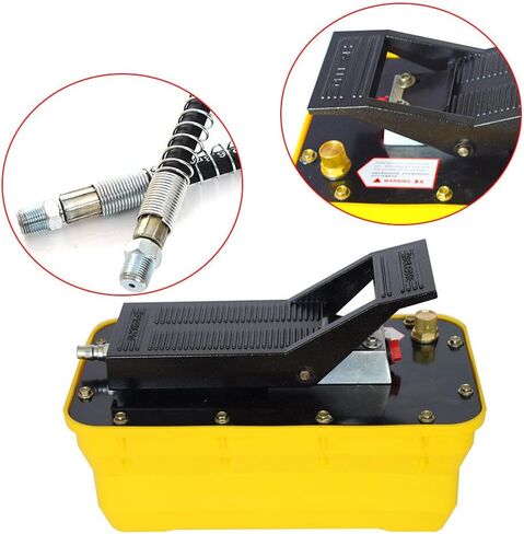 Tire Bead Breaker, 10000PSI Hydraulic Bead Breaker with Hydraulic Foot Pump and Air Hose, Heavy Duty Tire Changer Repair Tool in Kuwait