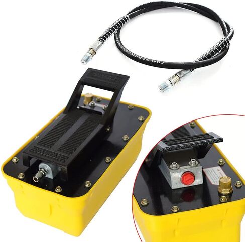 Tire Bead Breaker, 10000PSI Hydraulic Bead Breaker with Hydraulic Foot Pump and Air Hose, Heavy Duty Tire Changer Repair Tool in Kuwait