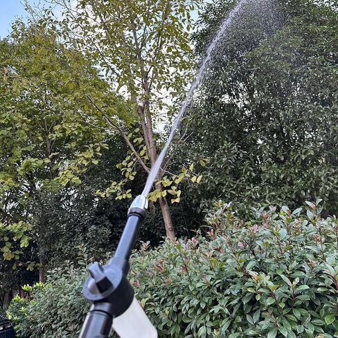 Multifunctional car wash Spray Gun, Long-Rod Nozzle Water Gun with Foam Bottle and Three Link Joints, Suitable for Motorcycles, Families and Gardens. in Kuwait