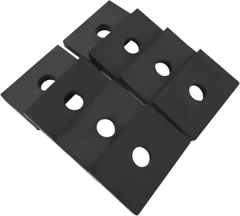 8Pcs Rubber Bed Mount Shock Absorber Pads, Truck Bed Mounting Pad Kit Compatible with Chevy GMC C10 C20 C30 Pickup 1947-1987 (Vintage Classic, Bolt-On) in Kuwait