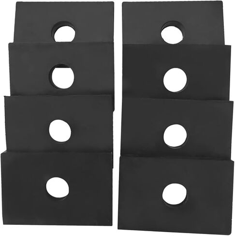 8Pcs Rubber Bed Mount Shock Absorber Pads, Truck Bed Mounting Pad Kit Compatible with Chevy GMC C10 C20 C30 Pickup 1947-1987 (Vintage Classic, Bolt-On) in Kuwait