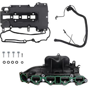 615-380KIT Intake Manifold and Valve Cover Kit Compatible with Buick Encore Chevy Chevrolet Cruze Sonic Trax 2012 2013 2014 2015 2016 2017 2018 2019 in Saudi Arabia