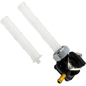 Fuel Valve Petcock 22mm Left Exit Vacuum Type Compatible with Harley Davidson FLSTF FXDL FLHT FLST FXSTB FLHR FXST 2002-2006 Replace 61338-02 6133802 in Saudi Arabia