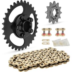 M MATI 60L X-Ring Drive Chain & Drive Sprocket Assembly for Polaris RZR 170 2017-2021 0454771 0454563 0455224 in Kuwait
