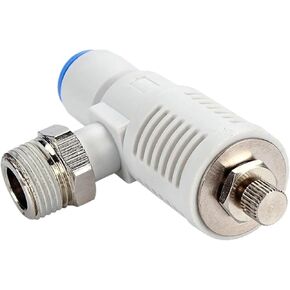 Gas Joint Pneumatic Adjustable Throttle Pipe ASV Quick Exhaust Valve Manual Exhaust Valve ASV(ASV410F-02-10S) in Kuwait