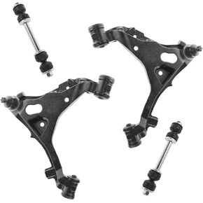 4pc Suspension Kit Front Lower Control Arm Sway Bar Links for Ford for F250 1997-1999, for Lincoln for Navigator 1998-2002 in Kuwait