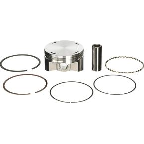 Wiseco 4366M09700 97.00mm 11:1 مجموعة مكبس دراجة نارية مضغوطة، أسود in Kuwait