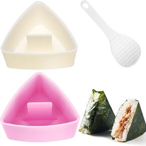 Onigiri Mold Triangle, 2 Pack Large Rice Ball Mold Sushi Makers, Japanese Rice Cooker for Bento in Saudi Arabia