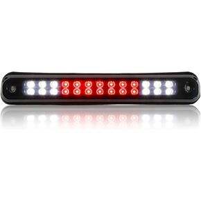 LED Third 3rd Brake Light assembly fit for Chevy GMC C/K 1500 88-99,for C/K 2500 3500 1988-2000,for Silverado 94-98, Rear Cargo light Lamp High Mount Stop Lamp,Black Housing Smoke Lens in Saudi Arabia