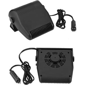 Zerodis Car Defroster 12V Portable Car Heater and Cooling Fan 2 in 1 Ceramic Windshield Defroster Demister for Quick Heating Technology Gps Safety in Saudi Arabia